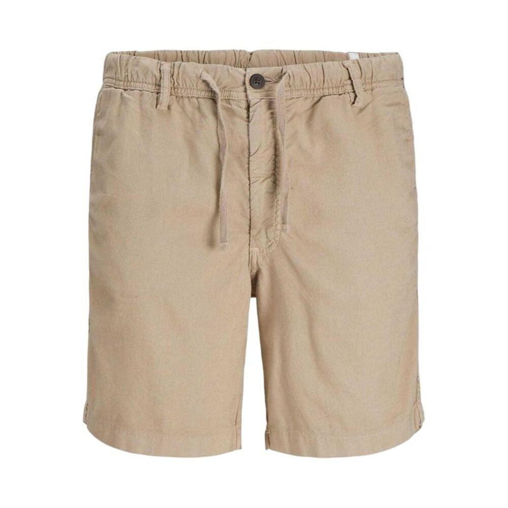 Jack And Jones Mens Linen Blend Shorts / Crockery